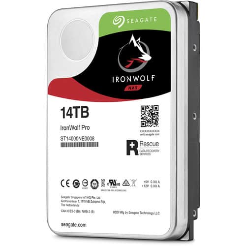 Seagate 14 To IronWolf Pro 7200 rpm SATA III 3.5 "Internal NAS HDD (Retail) – Image 3