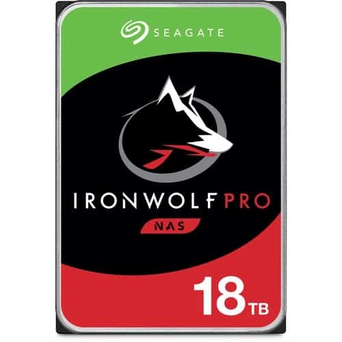 Disque dur NAS interne Seagate 18 To IronWolf Pro SATA III 3,5 po (vente au détail) – Image 2