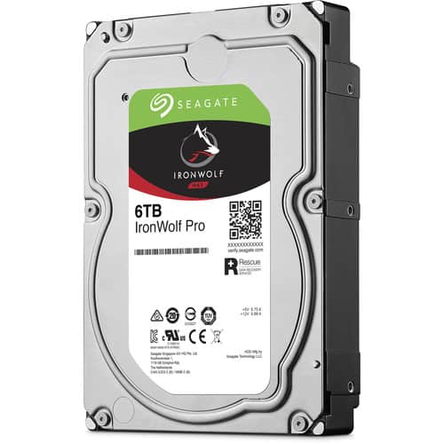 Seagate 6 To IronWolf Pro 7200 rpm SATA III 3.5 "Internal NAS HDD (Retail) – Image 3